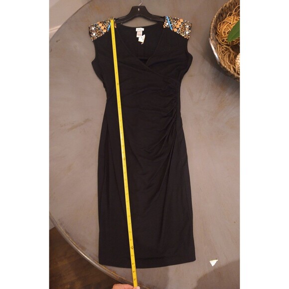 Cache Embellished midi dress Md Vintage Feminine Y2k - Picture 6 of 9